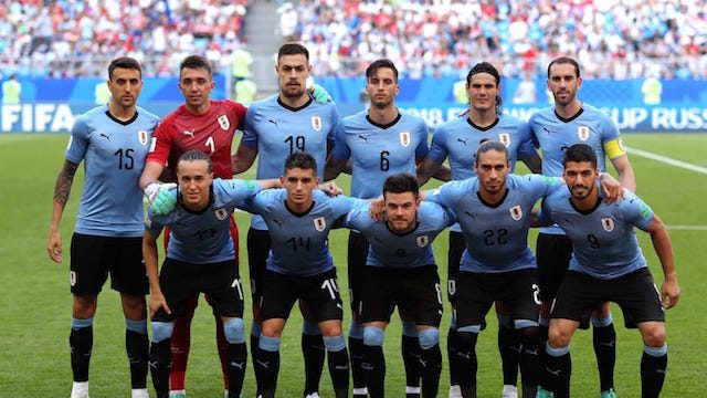 PEMAIN BINTANG. Skuat Uruguay yang dihuni sejumlah pemain bintang dunia. Foto dari FIFA.com 