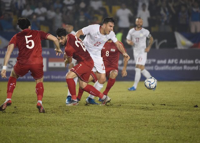 Syria sweeps Azkals in FIFA World Cup Qualifiers 2nd round opener