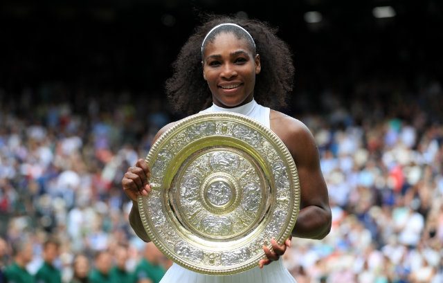 Serena wins Wimbledon to equal 22 Grand Slams record