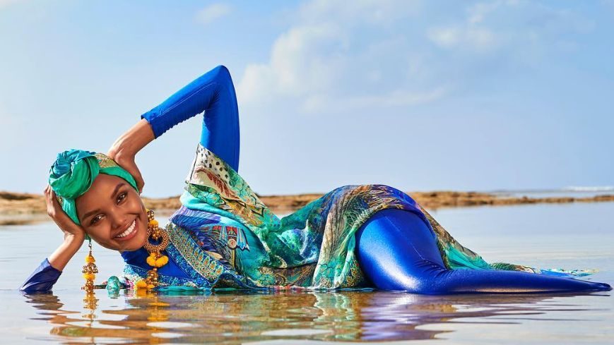 A first: ‘Sports Illustrated’ to feature burkini-clad Muslim model on cover