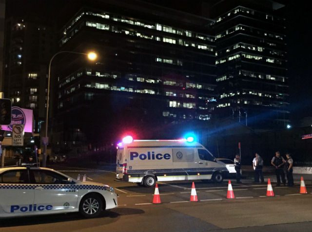 Two killed outside Australian state police headquarters