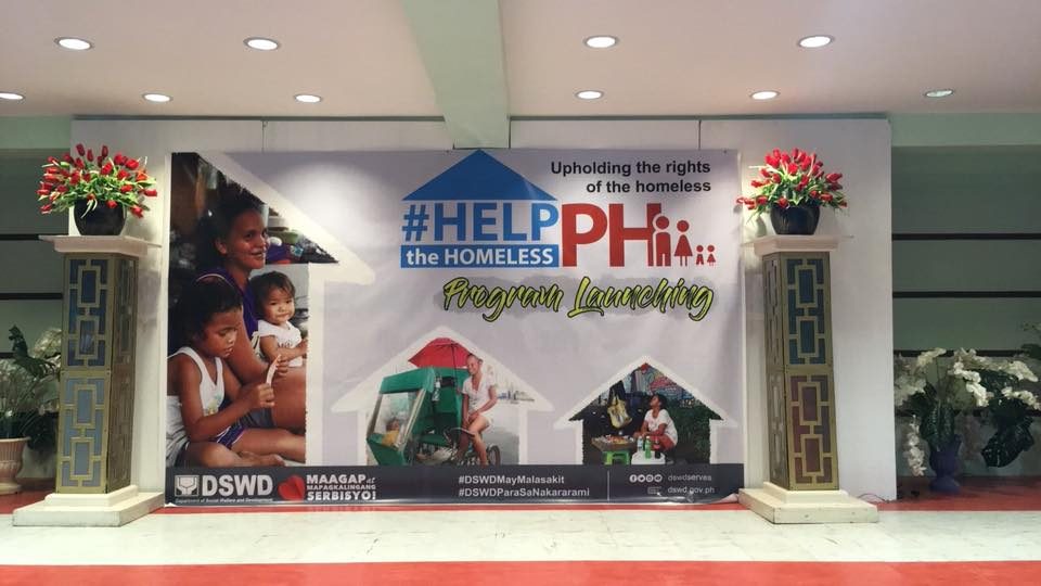 DSWD drive shows ‘right and responsible way’ to help homeless families