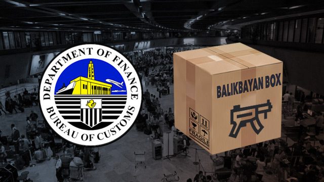 High-caliber firearms found inside balikbayan box – Customs