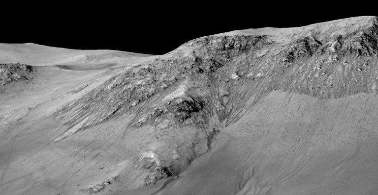Evidence of brine ‘flows’ on Mars – water study