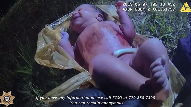 ‘Baby India’: Video shows newborn found in plastic bag