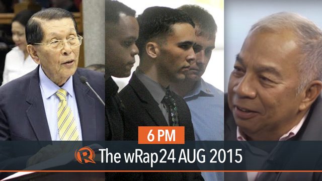Pemberton admission, Enrile returns, Lina defends customs | 6PM wRap