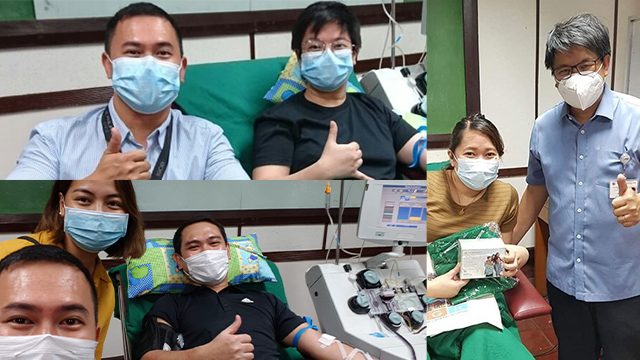 Coronavirus survivors donate blood to help COVID-19 patients