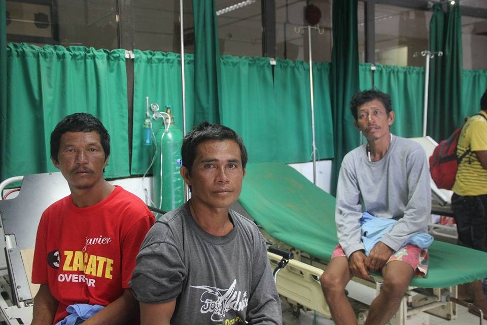 Bicolano fishermen rescued off Eastern Samar coast after 2 weeks