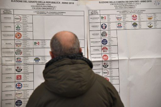 Italy votes in uncertain election stalked by populism