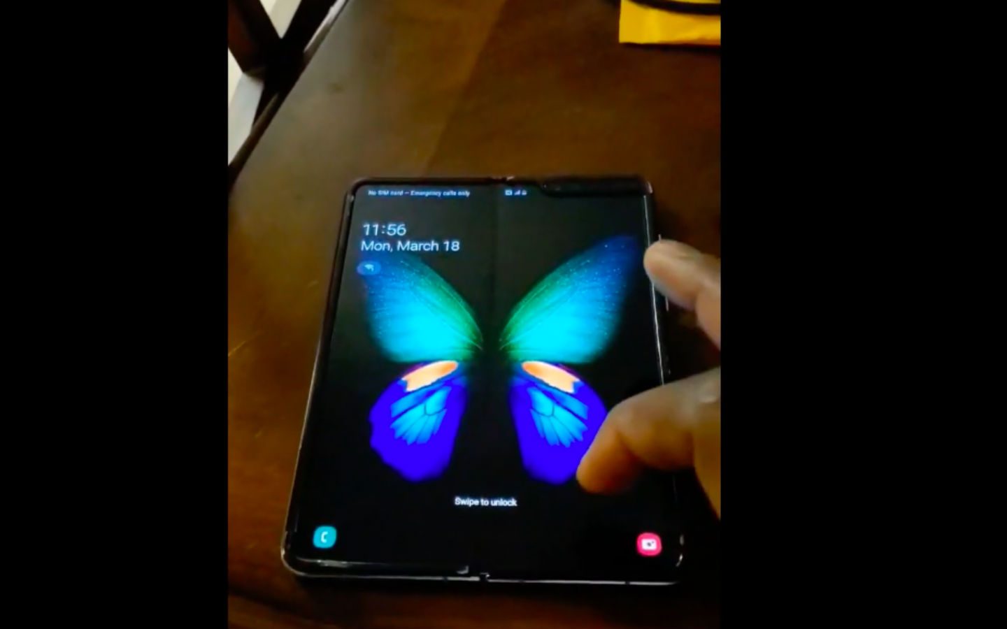WATCH: Is this the first user-made Samsung Galaxy Fold hands-on video?