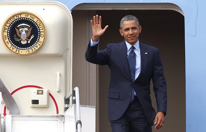 Obama tiba di Malaysia untuk kunjungan kenegaraan