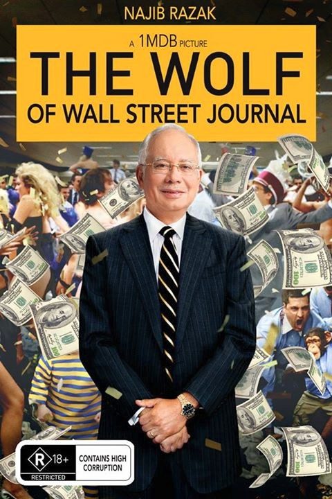 NETIZENS' TARGET. Malaysian Prime Minister Najib Razak's alleged involvement in the 1MDB scandal sparked a series of memes, with netizens using movies to deride the premier. 