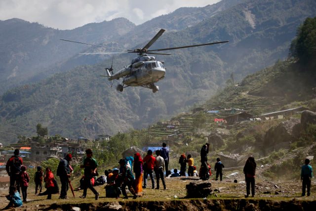 Nepal army finds wreckage of missing US chopper