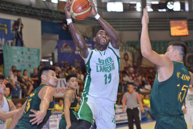 Steve Akomo helped the UV Green Lancers win the CESAFI title in 2013. File photo by Ronex Tolin/Rappler   