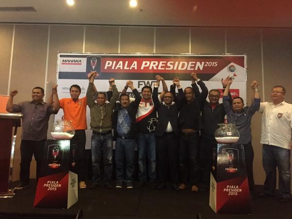 Piala Presiden 2015: Klub yang bertanding di 8 besar