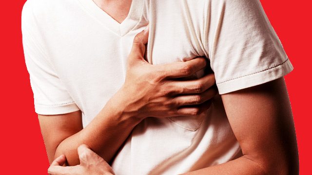 Alone at health clinic, Australian treats self for heart attack