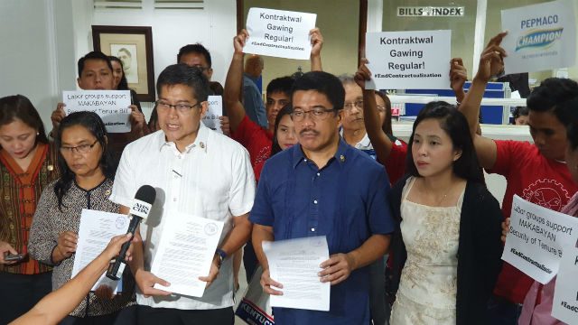 Despite Duterte veto, Makabayan bloc refiles anti-endo bill in House