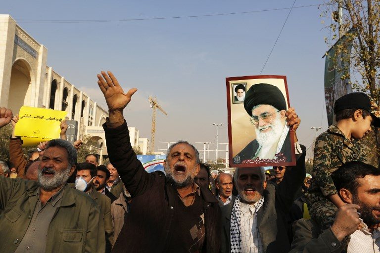 Pro-regime rallies in Tehran increase as U.S. imposes sanctions