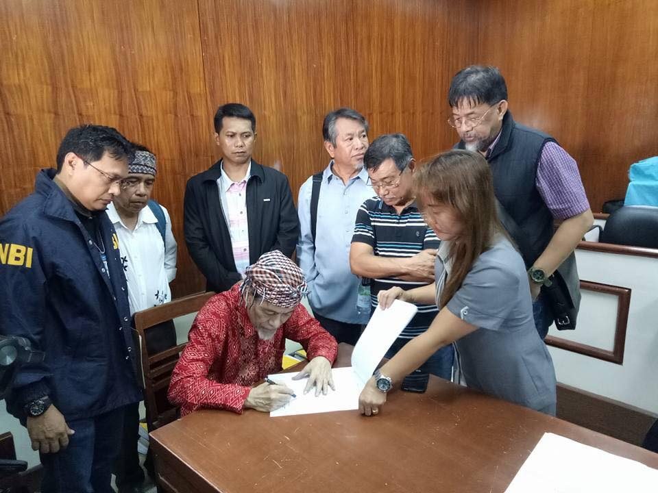 Nur Misuari arraignment for corruption set in 2019