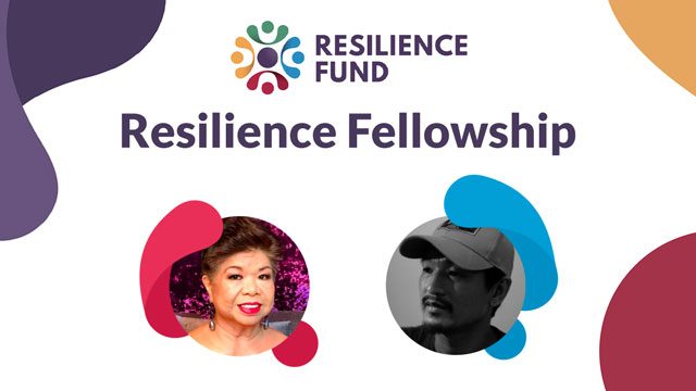 Raffy Lerma, Mae Paner chosen in Global Initiative’s Resilience Fellowship