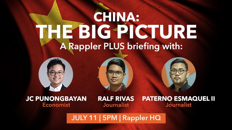 Rappler PLUS briefing: What do we know about China?