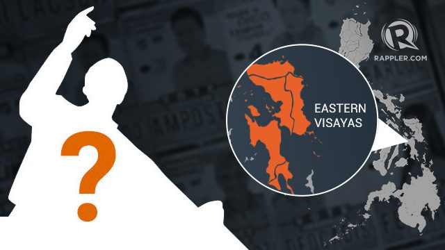 Siapa yang mencalonkan diri di Visayas Timur