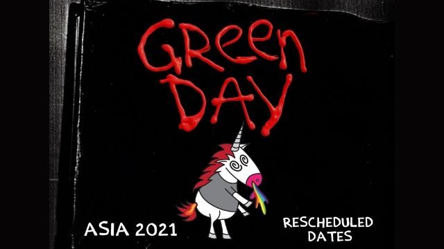 Green Day reschedules Manila show to March 2021