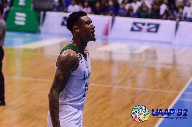 SHARPSHOOTER. Jamie Malonzo provides a spark for the La Salle Green Archers. Photo release  
