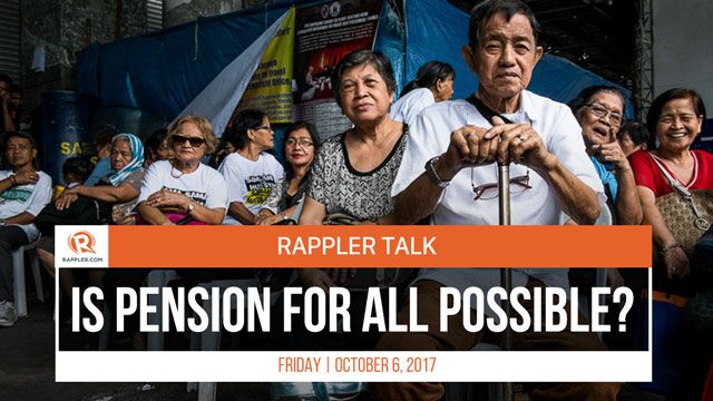 Rappler Talk: Is pension for all possible?