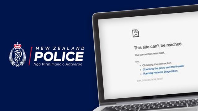 Police website crashes as Kiwis turn into shutdown snitches