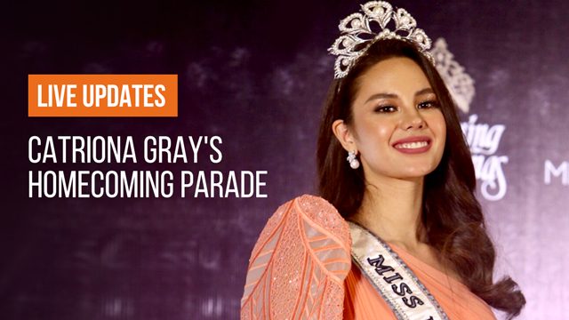 LIVE UPDATES: Catriona Gray’s homecoming