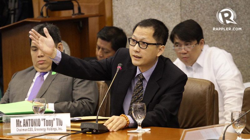 'DEEP TIES.' The Senate blue ribbon subcommittee says businessman Antonio Tiu is 'muddling the issue' by claiming to be the owner of the Batangas property. File photo  