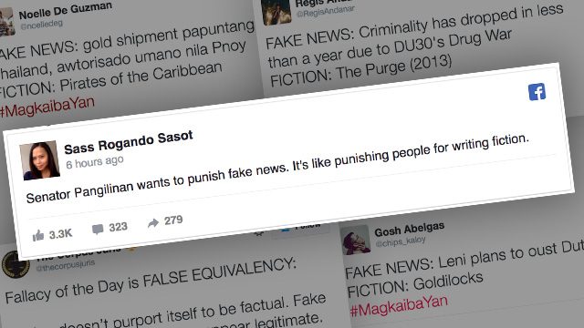 #MagkaibaYan: ‘Fake news’ vs fiction trends on Twitter