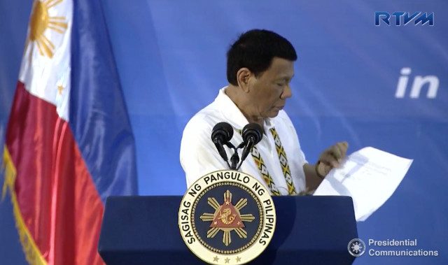Duterte not impressed by Pompeo, Mattis letter on U.S. equipment