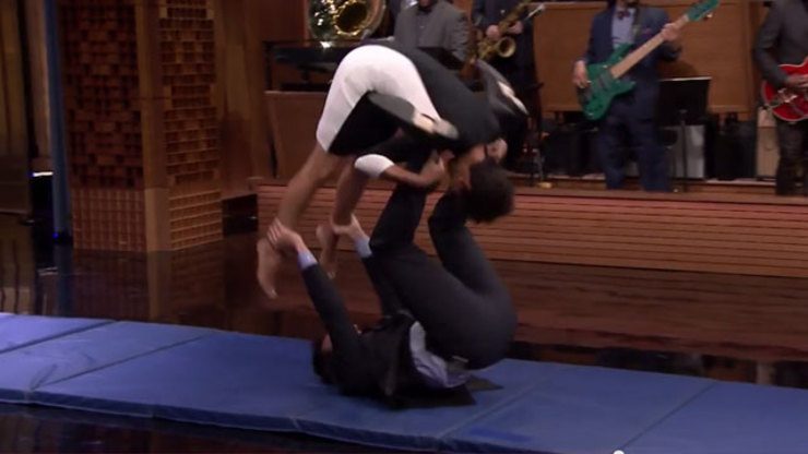WATCH: Halle Berry rolls around with Jimmy Fallon