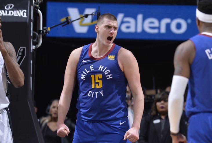 POSITIVE. There are no reports yet if NBA All-Star Nikola Jokic will see action when the league resumes. Photo from NBA   