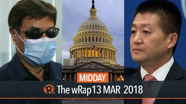 DOJ panel clears Peter Lim, China defends Duterte, U.S. House panel on Russian collusion | Midday wRap