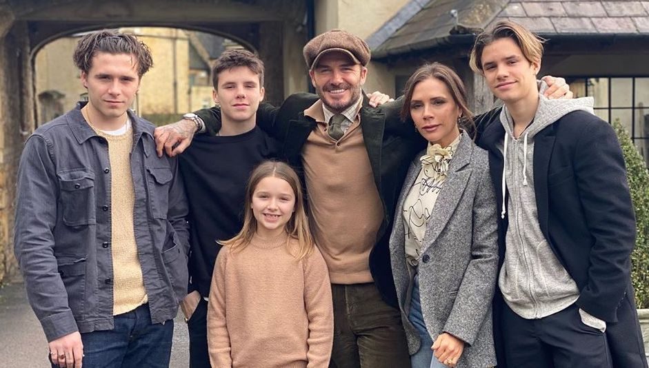 FAMILY MAN. David Beckham tries to be a hands-on father to his 4 children. Photo from Victoria Beckham's Instagram 