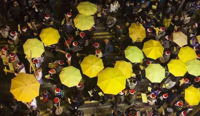 Hong Kong ‘Umbrella’ leaders seek closer ties with Taiwan