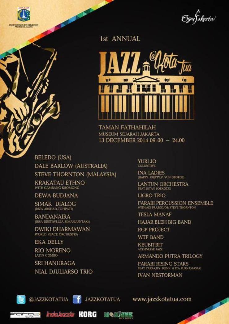 Nikmati akhir pekan: Jazz Kota Tua atau Djakarta Warehouse Project?