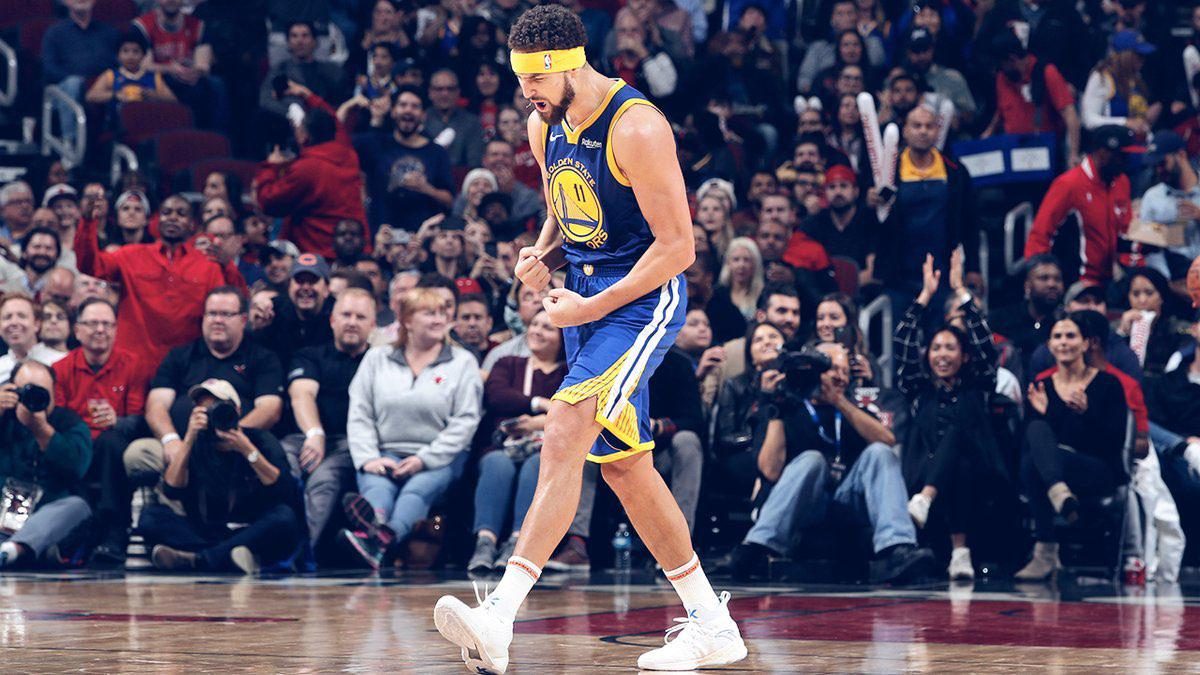 Steph Curry pushed Klay Thompson to beat his three-point record