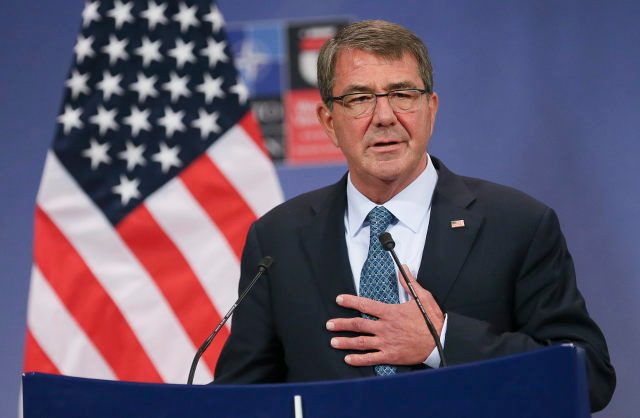 Pentagon chief in Baghdad for talks on ISIS fight