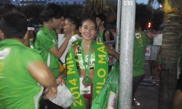 “It is in Milo that I started dreaming of becoming one of the best runners in the country." Photo from Tabal's Facebook 