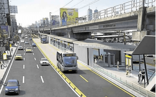 SHELVED. The planned Bus Rapid Transit projects have been put on hold by the Department of Transportation (DOTr). Photo from Build Build Build website  