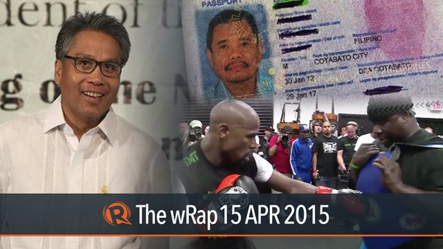 Mayors for Roxas, Iqbal’s passport, Mayweather workout | The wRap