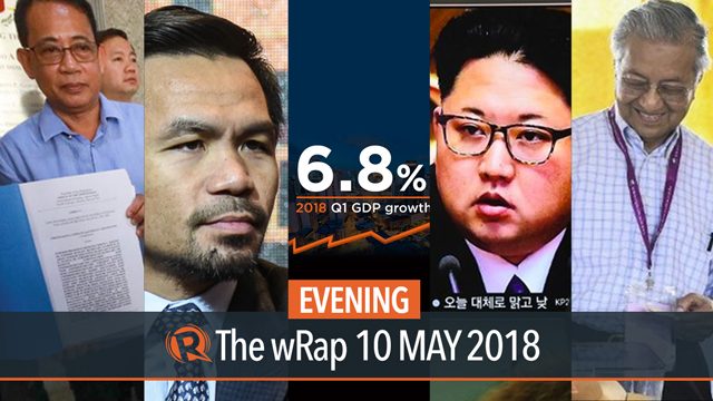 PH GDP grows 6.8%, Kim on Trump, Pacquiao on Mayweather | Evening wRap