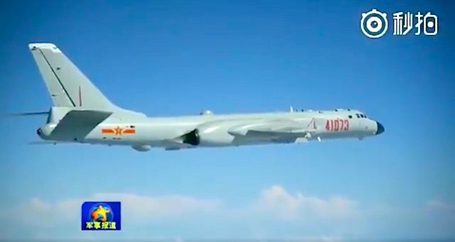 Chinese bombers land on South China Sea island