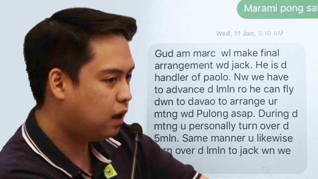 Here’s what else was in Taguba’s text messages on Customs