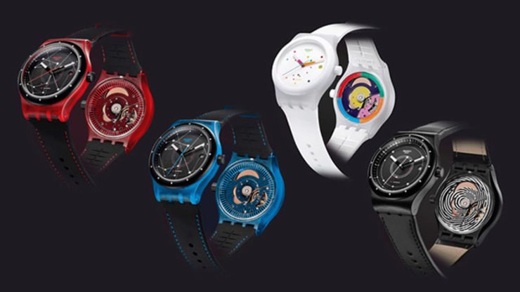 Swatch SISTEM51: Party in front, function at the back
