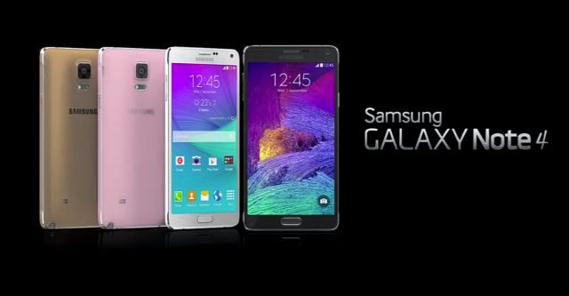 Samsung reveals the Galaxy Note 4, Note Edge